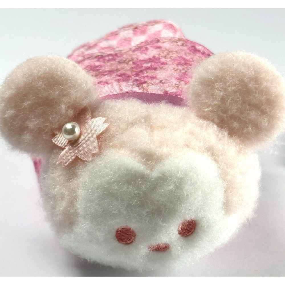 Disney Minnie Mouse Tsum Tsum‎ Sakura Pink Kimono Plush Japan Exclusive